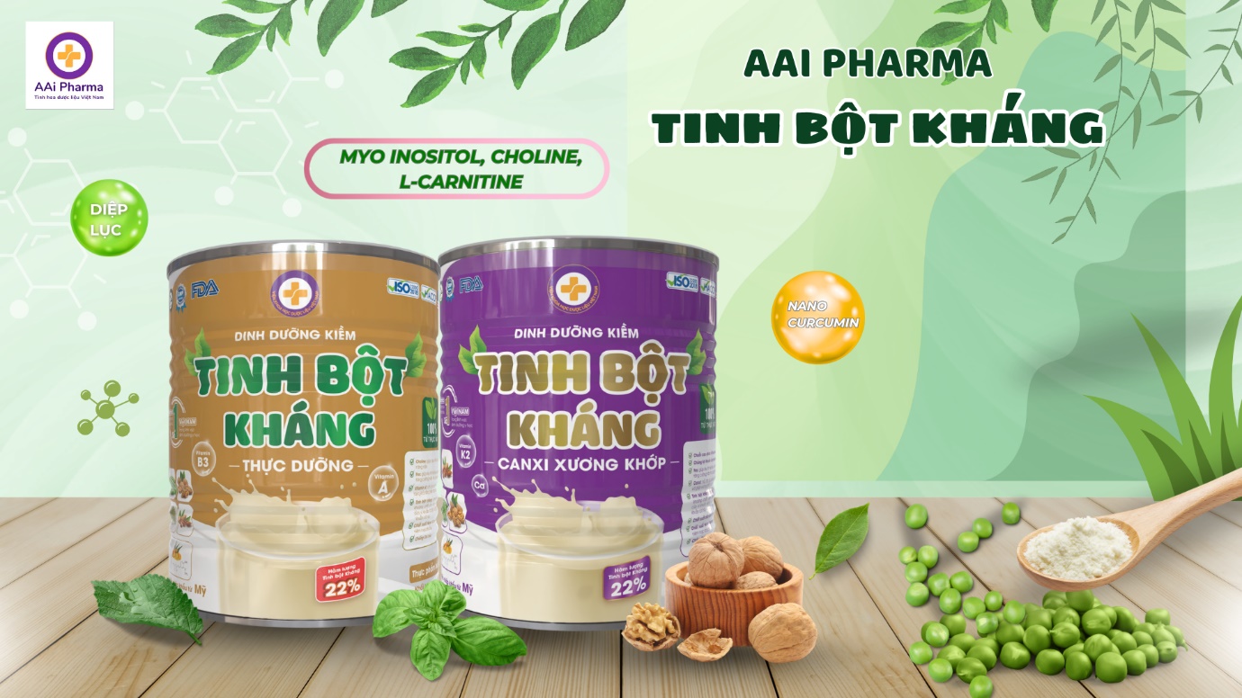 Tinh bột kháng – bước tiến mới trong dinh dưỡng y học hiện đại