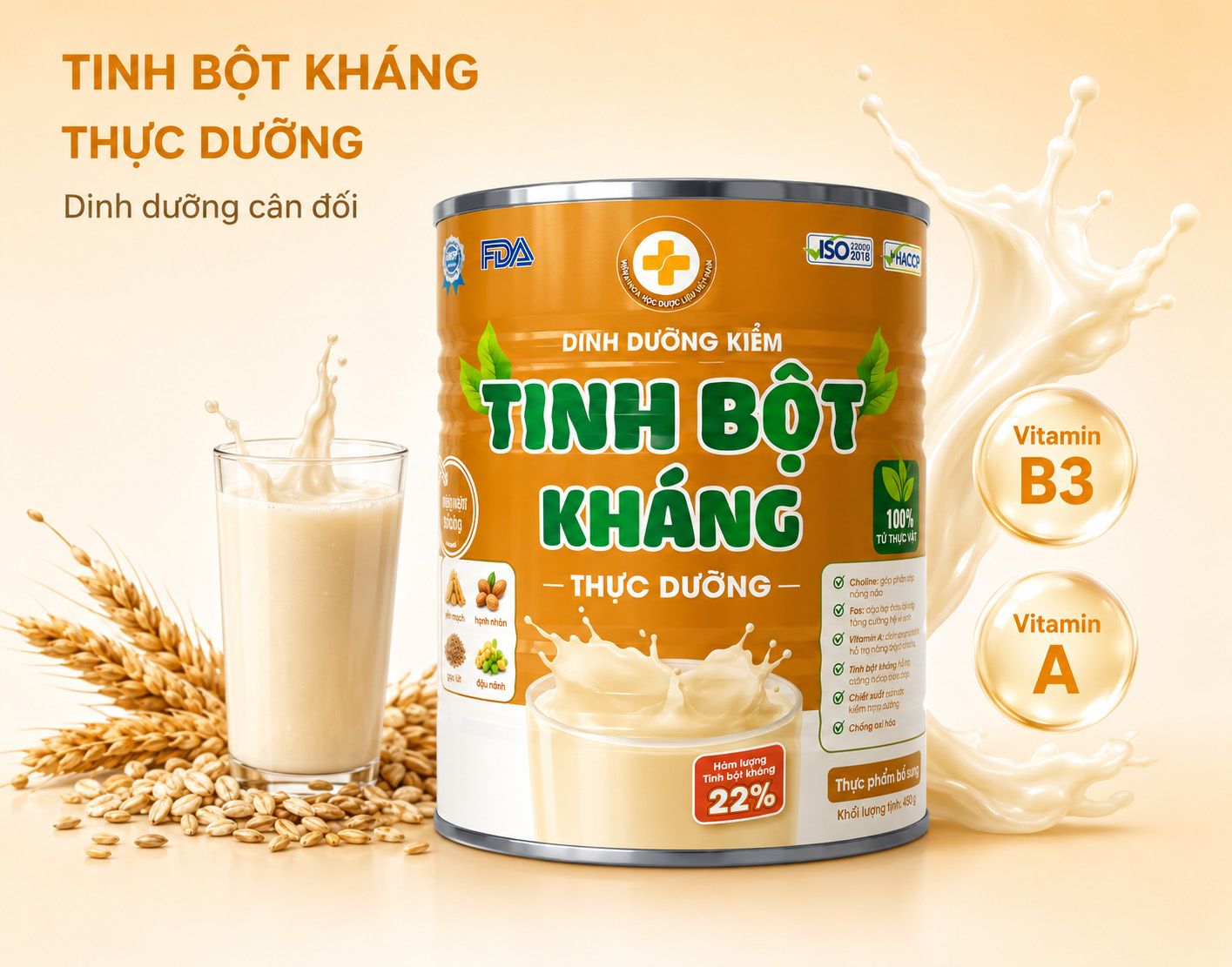 Tinh bột kháng thực dưỡng